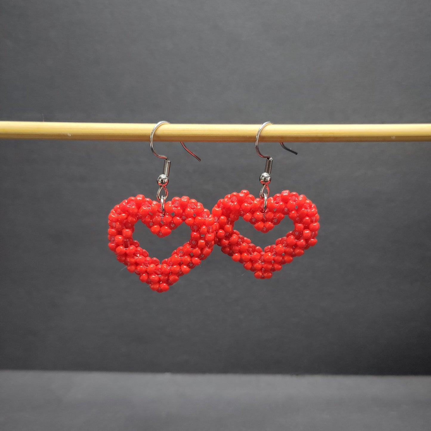 BOUCLES D'OREILLES - CŒURS