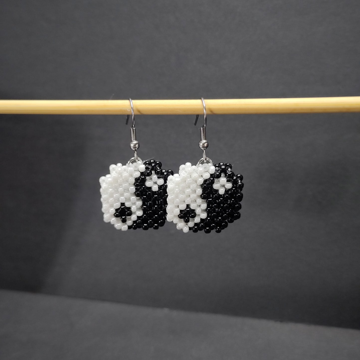 BOUCLES D'OREILLES - YING YANG