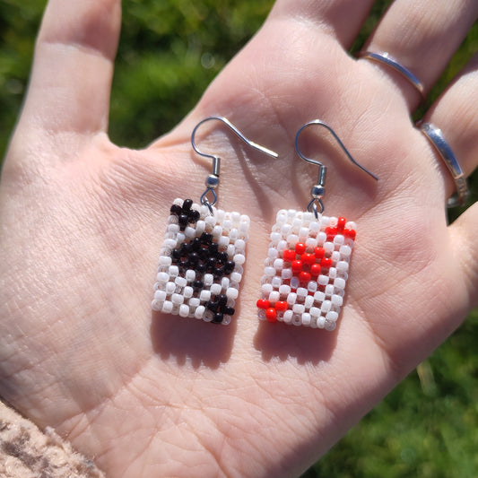 BOUCLES D'OREILLES - CARTES