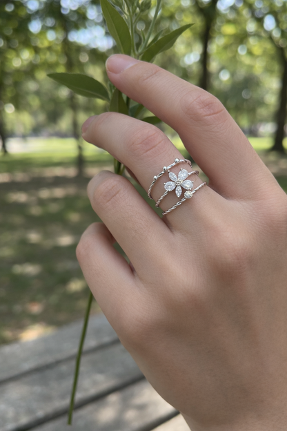 BAGUE - JULIE ARGENTÉ