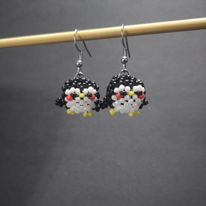 BOUCLES D'OREILLES - PINGUIN